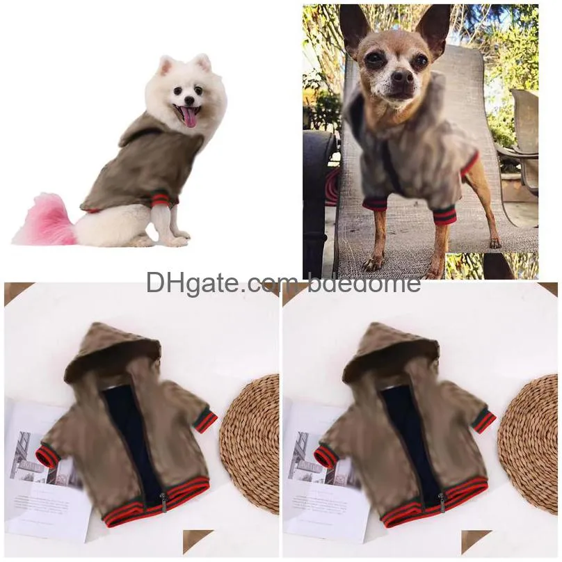 dog apparel classic pattern fashion adjustable pet harnesses coat cute teddy hoodies suit small collar accessor