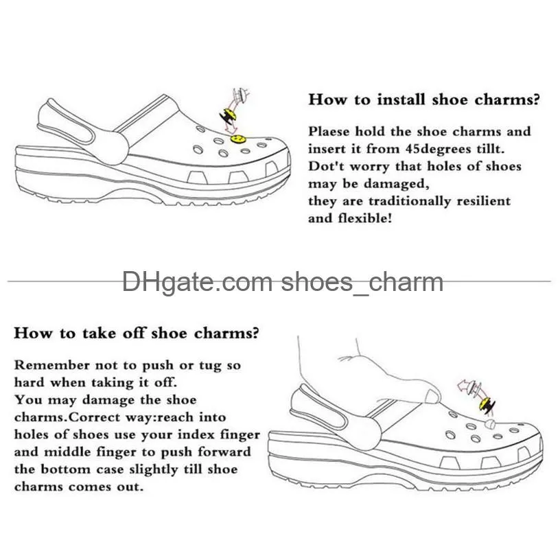 purple diamond charms diy cute kids shoe buckle slipper accessories xmas party fit croc decoration gifts wristbands toy