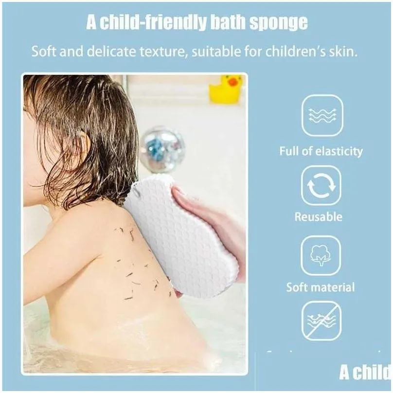 soft sponge body exfoliante scrubber bath exfoliating scrub sponges shower brush body skin cleaner dead skin remover