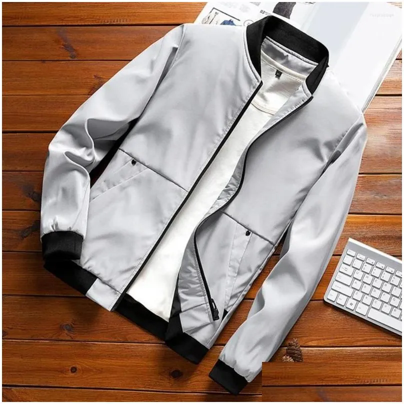 mens jackets men outerwear solid color all match soft pure warm