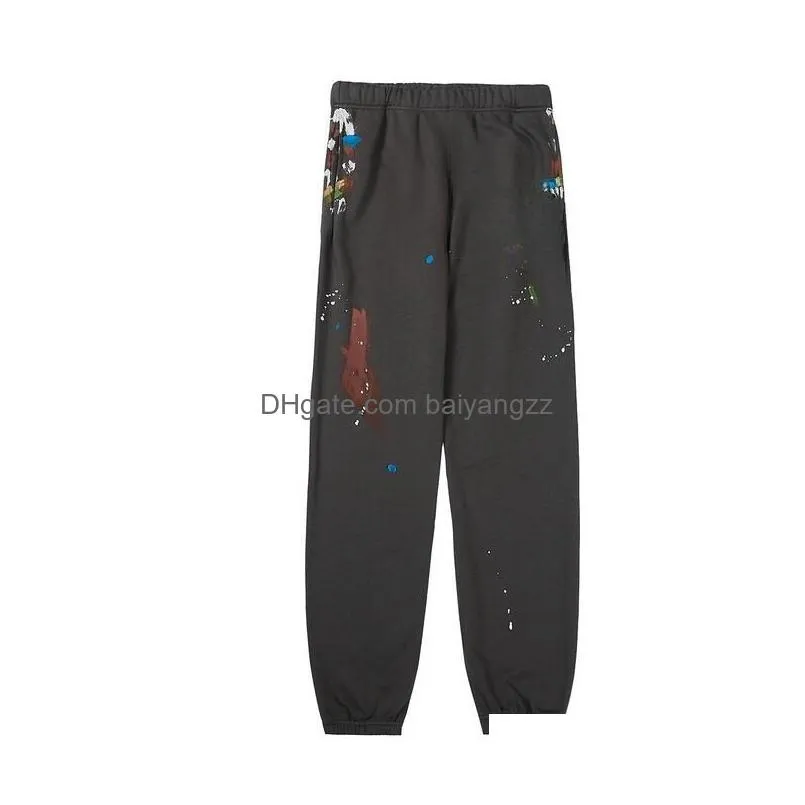 Mens Pants Fashion Clothing Casual Designer Trousers Cotton Shorts European And American Hip Hop Street Style S-Xl Bbc08 Drop Delive Dhzj6