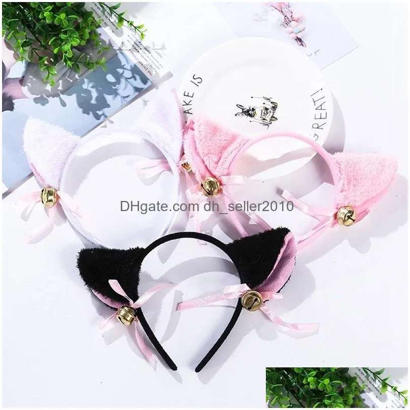 Headwear & Hair Accessories Headwear Hair Accessories Lovely Cat Ear Wear Girls Cosplay Costume Plush Hairband Night Party Club Bar De Dhc8B