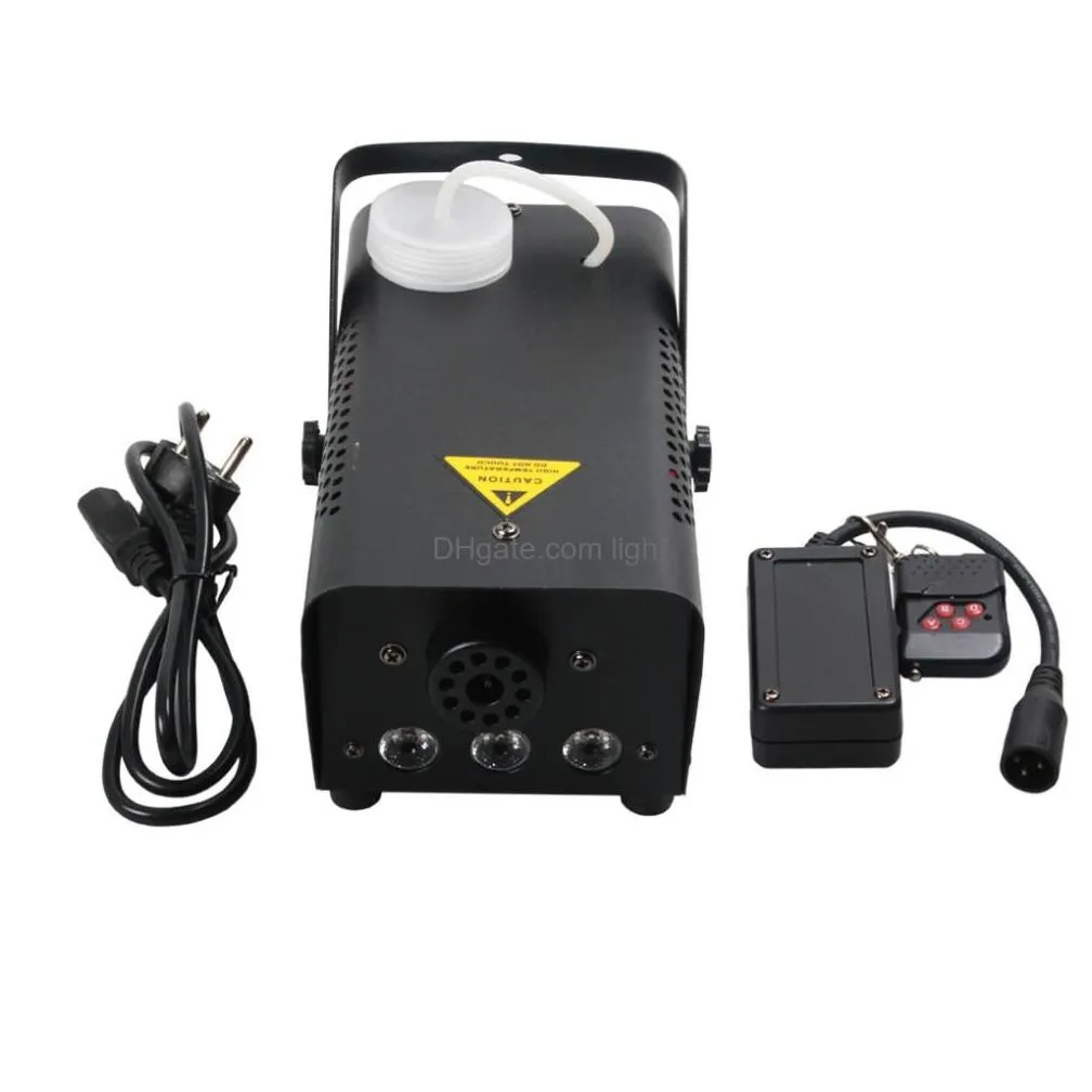 sharelife mini 400w rgb led portable remote control white smoke dj party show stage lighting effect fog machine rgb400