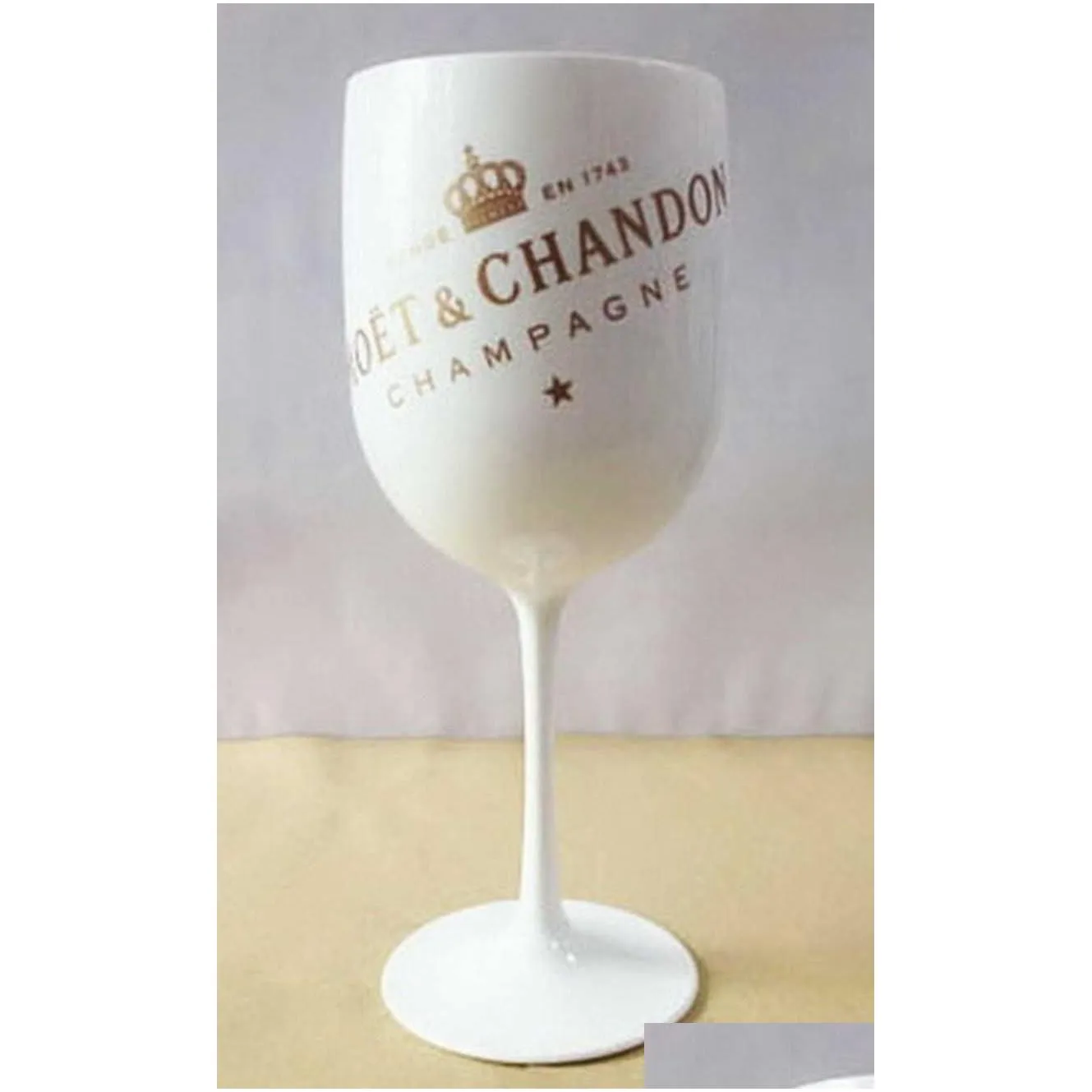 Mugs Plastic Wine Party White Champagne Glass Moet T200216 Drop Delivery Home Garden Kitchen, Dining Bar Drinkware Otlcv