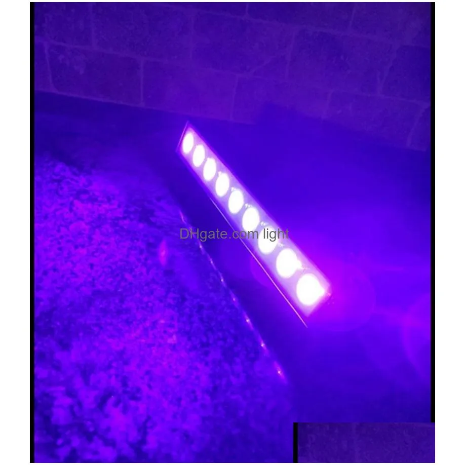 black lights for parties 27w 9led uv blacklight bar fit for 16x16ft neon glow party birthday wedding stage lighting glow in the dark