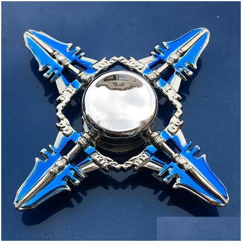 100 types fidget spinner fingertip gyro games hand spinners dragon wings eye decompression anxiety toys for edc aluminium alloy with tin