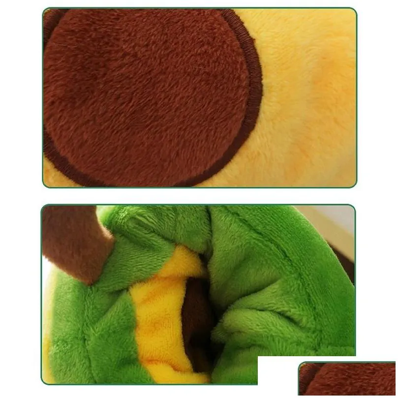 plush doll reversible avocado simulations toys reversibles stuffed desktop decor for kids adults stuffed toy wholesale