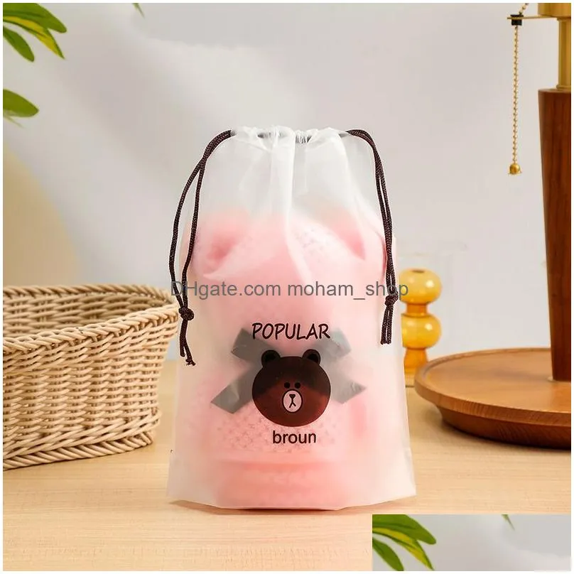 bear towel accompanied by small gifts for children