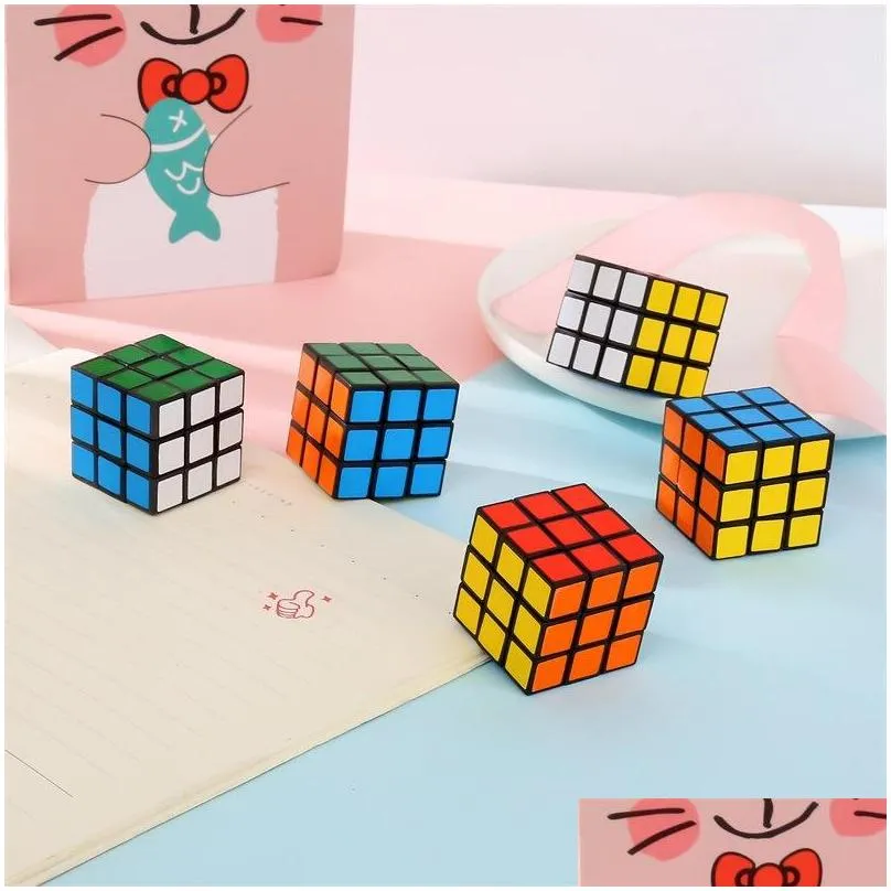 puzzle cube small size 3cm mini magic cube game learning educational game magic cube good gift toy decompression toys