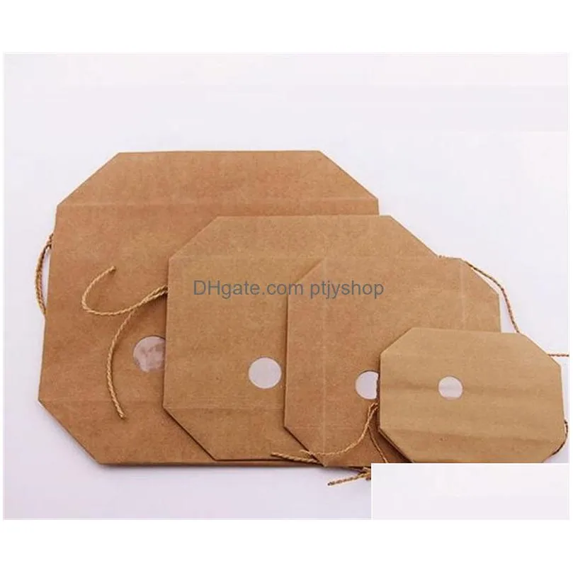 rice paper bag tea packaging cardboard paper bag weddings kraft paper bags food storage standing packing bags 249 j2