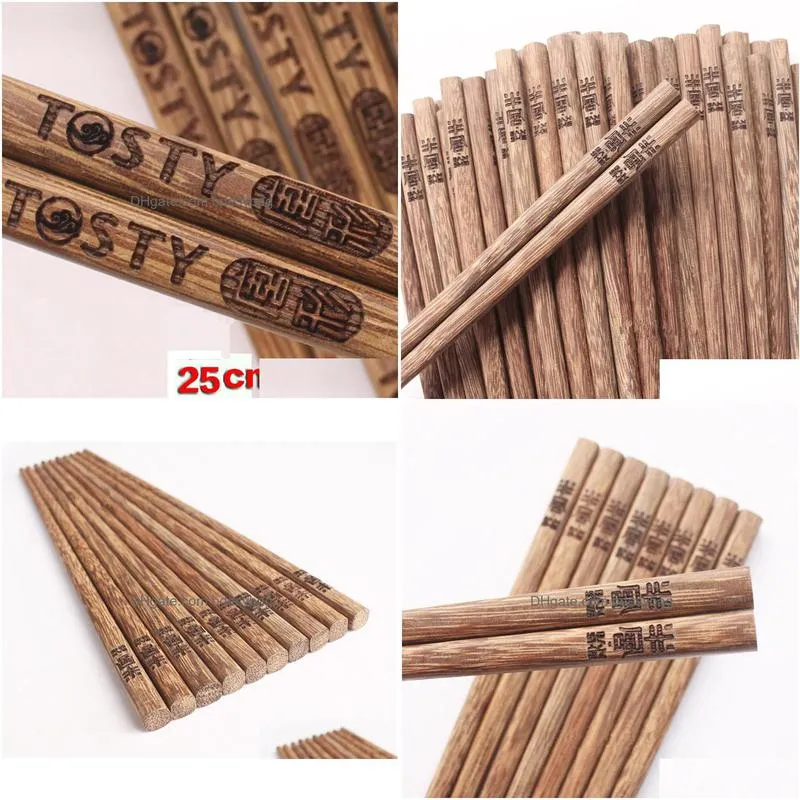 new arrival creative personalized wedding favors and gifts customized engraving wenge wood chopsticks custom logo lx0804