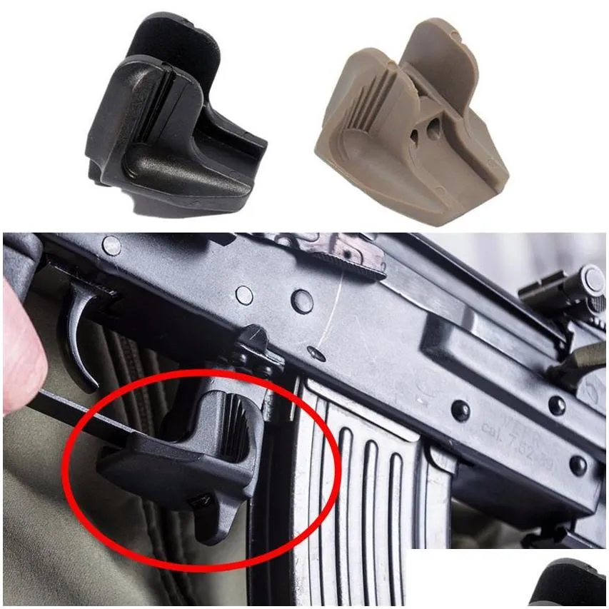airsoft sports accessories for all ak variants akmr magazine release extens2667