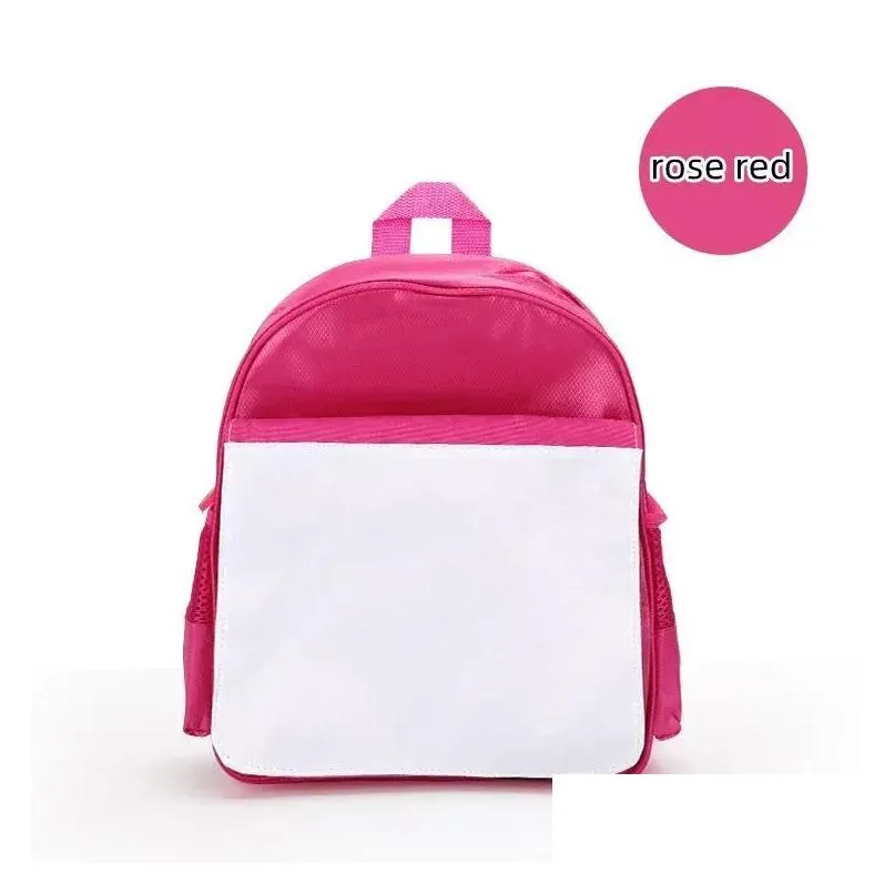 Other Home Textile Sublimation Backpack Garten Kid Toddler School Backpacks For Girls Boys Adjustable Strap Design Schoolbag Wholesale Dhfay