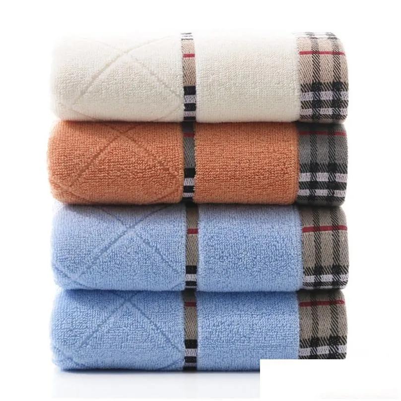 pure cotton super absorbent large towel 34x75cm thick soft bathroom towels comfortable