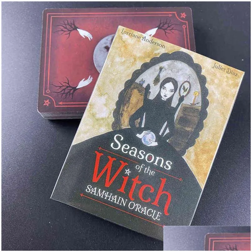seasons of the witch oracle oards samhain oracle sell tarot cards for divination tarot deck x1106