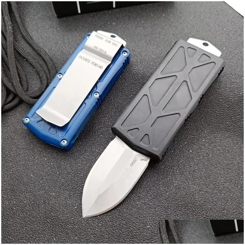 Knife Ut-Combat Mini Flyingfish Wallet Knives 5Cr13 Blade Zinc Aluminum Alloy Handle Tactical Hunt Camp Self-Defense Rescue Pocket Kni Otaqb
