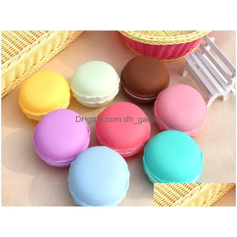 macaron jewelry box necklace round storage box fashion girl earrings jewelry storage box large 0.04