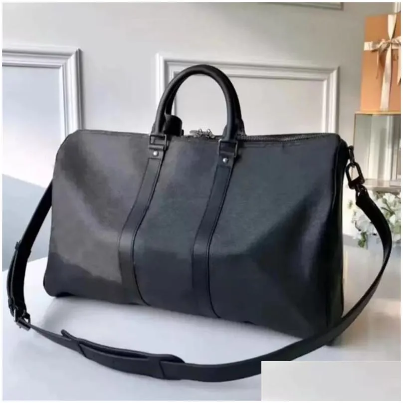 10a duffle bags designer bag classic 45cm 50cm 55cm bag travel luggage for men real leather top quality women crossbody totes shoulder bags mens womens