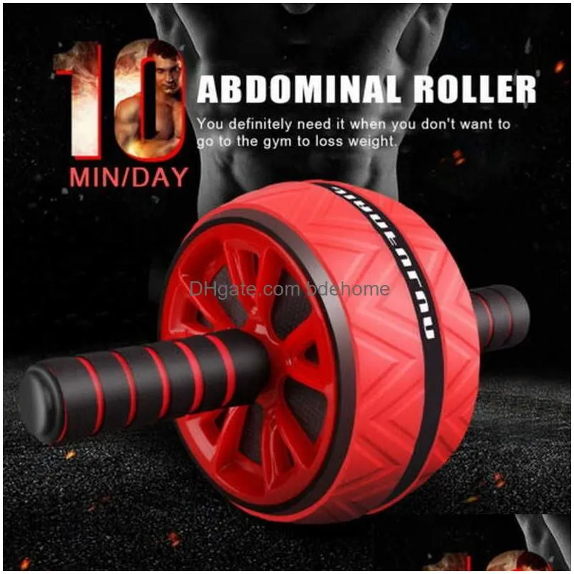 Ab Rollers Ab Rollers Healthy Belly Wheel Household Matic Rebound Fitness Equipment Divine Tool For Men And Womens Nt Silent Exercise Dh2Rm