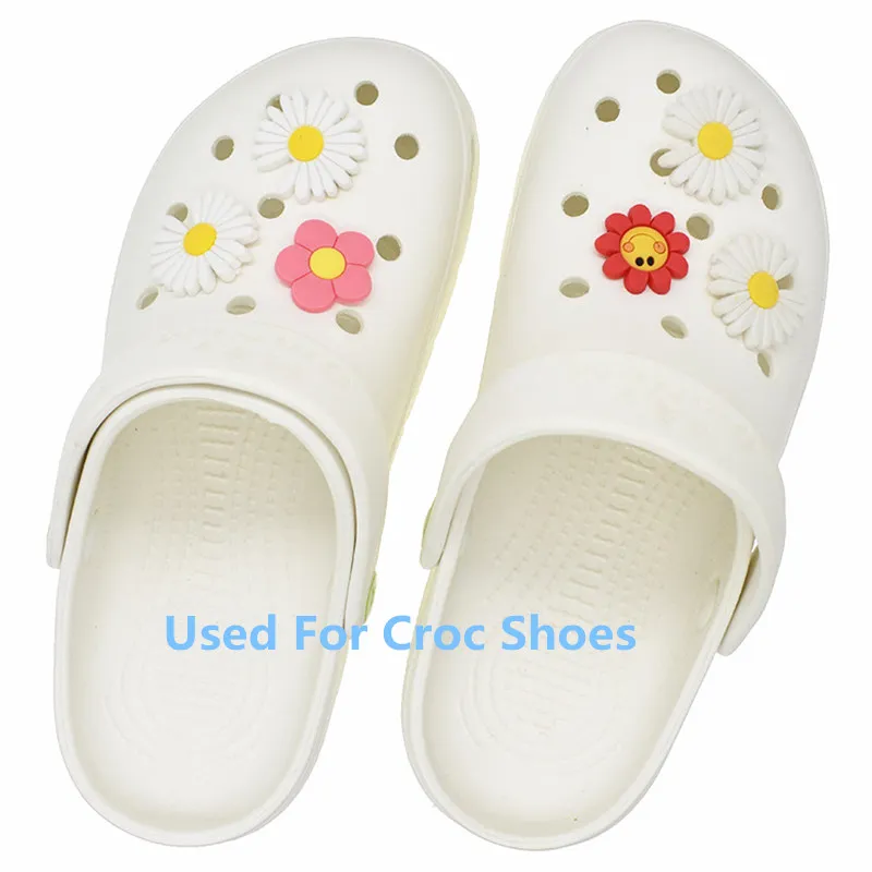 wholesale 50pcs bear animals cartoon character pvc shoes charm shoe accessories diy kids hole slipper wristbands shoes croc jibz