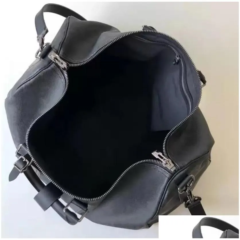 10a duffle bags designer bag classic 45cm 50cm 55cm bag travel luggage for men real leather top quality women crossbody totes shoulder bags mens womens