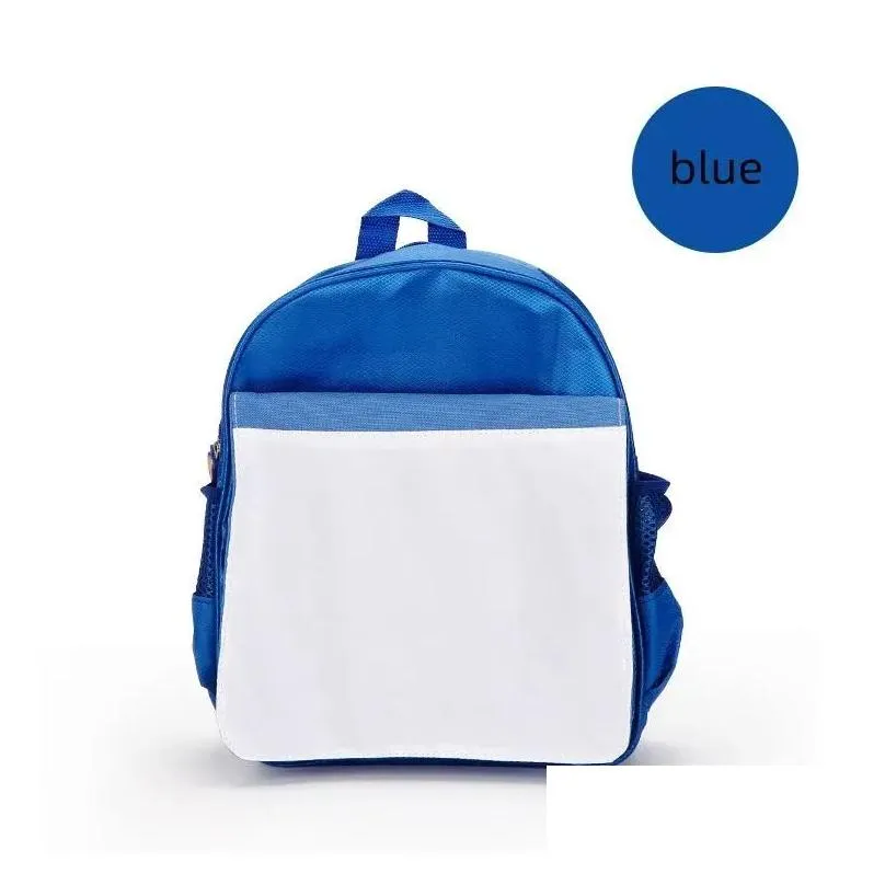 Other Home Textile Sublimation Backpack Garten Kid Toddler School Backpacks For Girls Boys Adjustable Strap Design Schoolbag Wholesale Dhgux