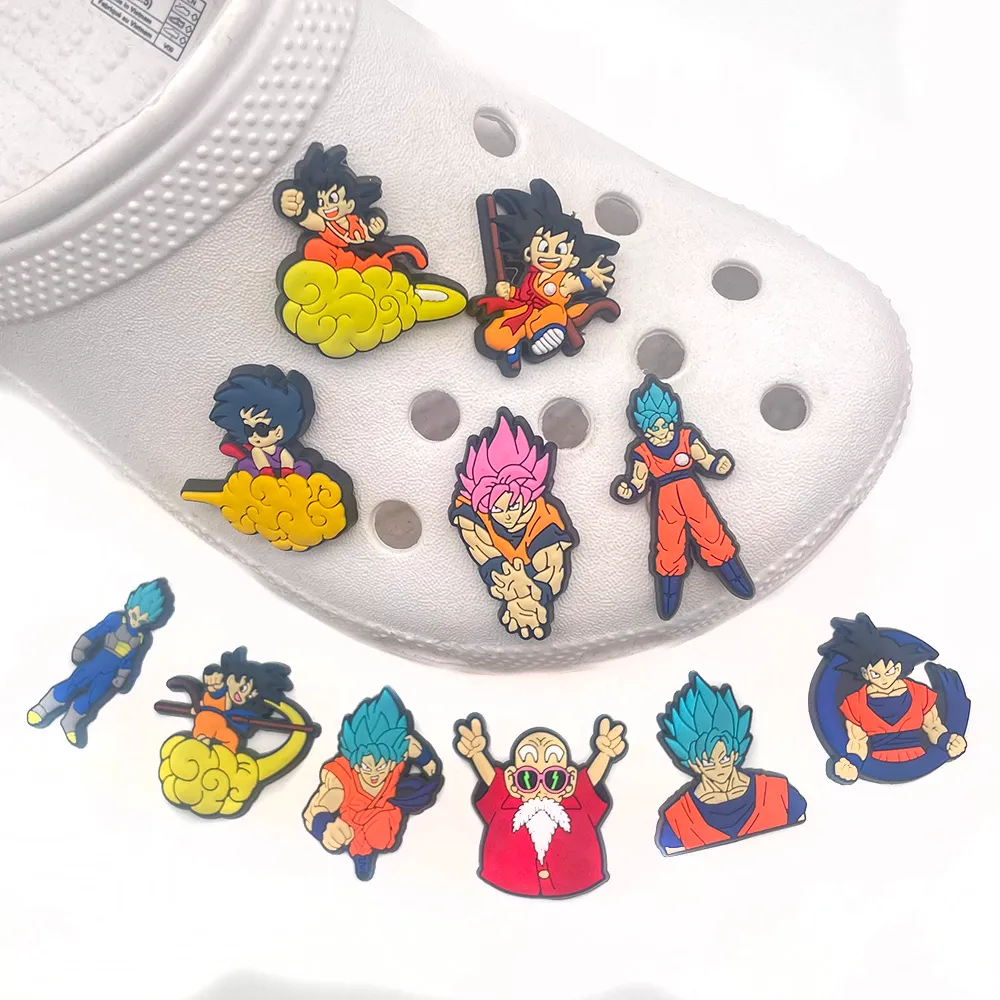 cartoon anime funny croc shoe charms fit sandals pvc clogs decoration jibz unisex gifts