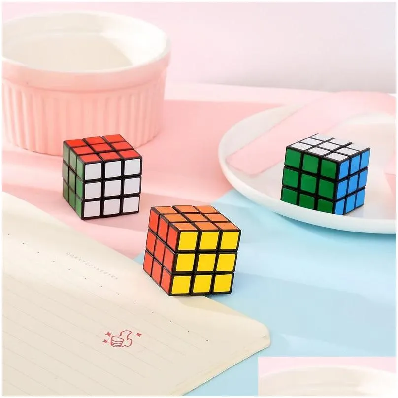 puzzle cube small size 3cm mini magic cube game learning educational game magic cube good gift toy decompression toys