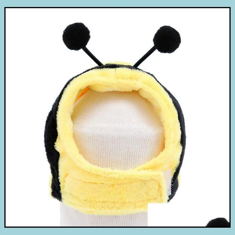 soft plush pet hat for cat dog kitten puppy party costume accessory headwear funny photo prop cap warm 9 designs shark bunny duck tiger
