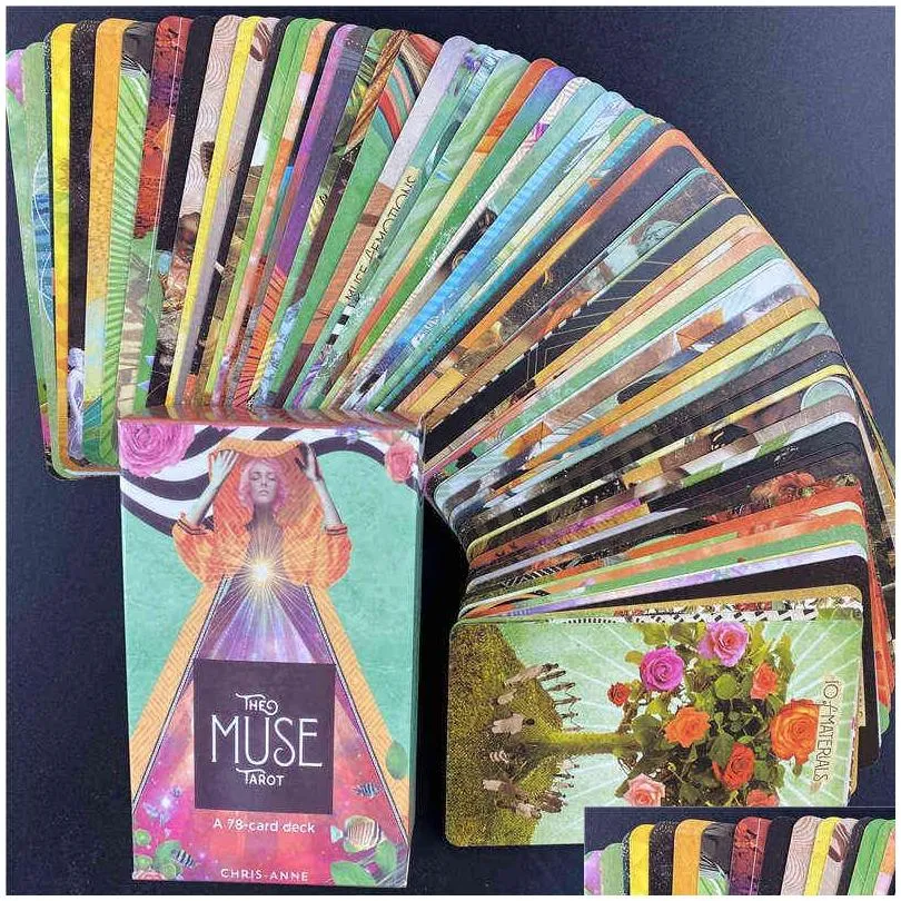 the muses tarot full english oracle card divination fate board game x1106