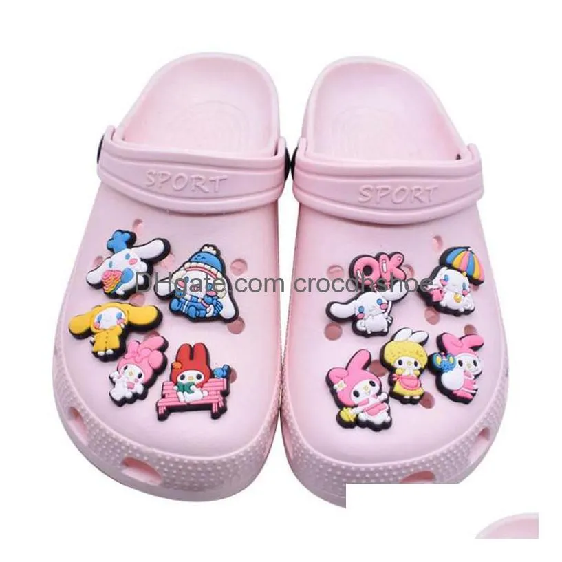 cartoon custom croc shoe charms design soft pvc designer shoe charm for clog price