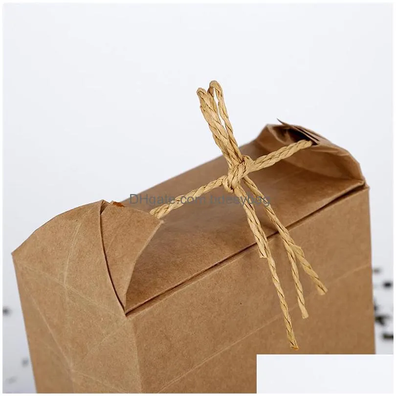 rice paper bag tea packaging cardboard paper bag weddings kraft paper bags food storage standing packing bags lx0043