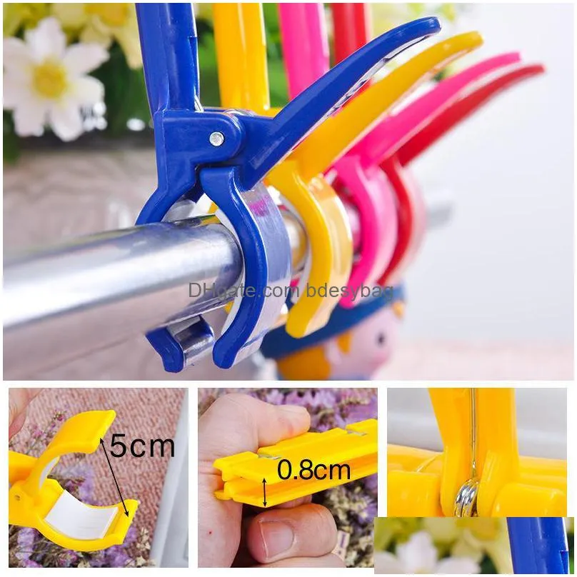 rail  clips heavy duty large gripper plastic advertising display sign holder price tag clothes racks supermarket clips wholesale