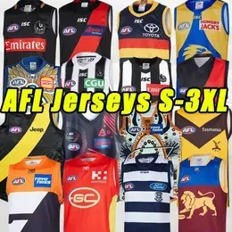 22/23 AFL port Adelaide crows Karnten Essendon Bombers St Kilda jersey Brisbane Lions fremantle dockers tank top gold coast suns Hawthorn Hawks vest Rules shirts
