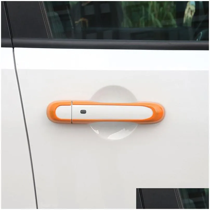 Other Exterior Accessories Abs Exterior Door Handle Ers Decoration Accessories For Jeep Renegade Car Drop Delivery Automobiles Motorcy Dhpul