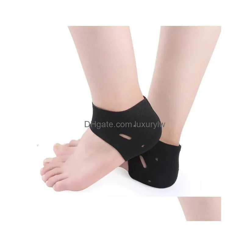 Back Support Back Support 2Pcs Plantar Fasciitis Therapy Wrap Foot Heel Pain Relief Sleeve Protect Sock Ankle Brace Arch Ortic Insole Dhtsh