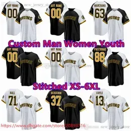 Custom DIY Design S-6XL Baseball 1 Jeremy Swayman Jersey Stitched 37 Patrice Bergeron 88 David Pastrnak 63 Brad Marchand 4 Bobby Orr Charlie McAvoy Taylor Hall Jerseys