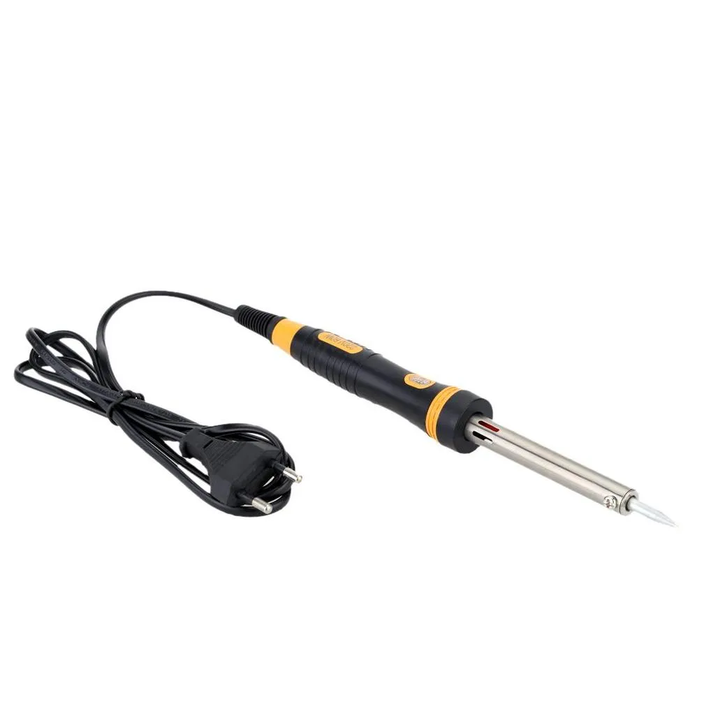 Soldering Irons & Stations Wholesale 220V 60W Electric Soldering Iron High Quality Heating Tool Lightweight Gun Welding With European Dhi7L