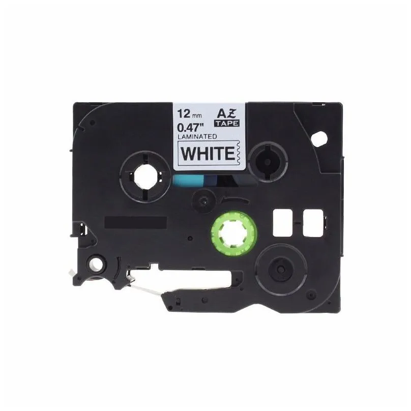 Labels & Tags Wholesale Professional 2Pk Tz-231 Tze231 Tz231 Label Tape Compatible For Brother P Touch 12Mm 1/2 8M Black On Drop Deliv Dh37V