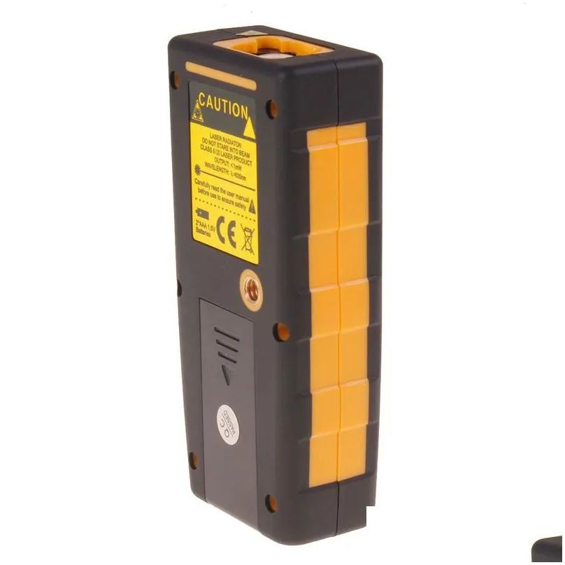 Laser Rangefinders Wholesale Handheld 100M/328Ft Digital Lcd Laser Distance Area Measurer Meter Range Finder Drop Delivery Office Scho Dh4Rv