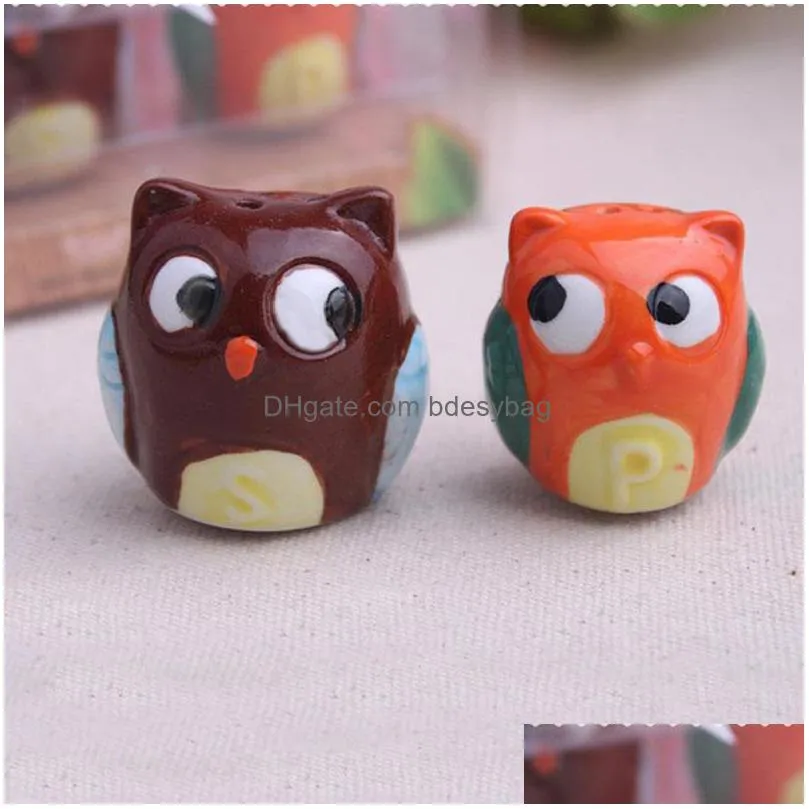 cute ceramic owl always love you salt and pepper christmas gifts baptism birthday party souvenirs for guest za1249