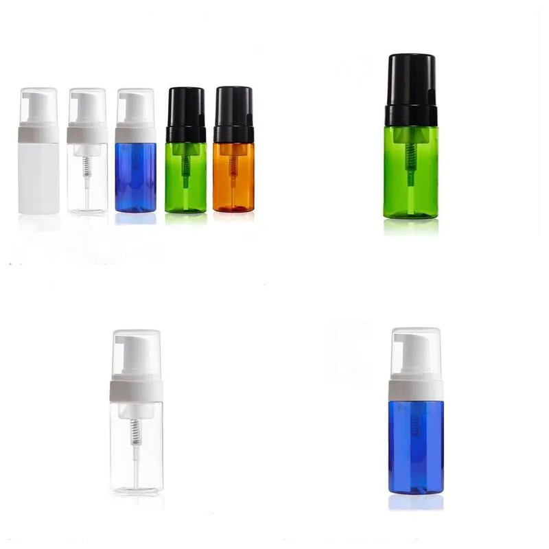 Packing Bottles Wholesale 100Ml Travel Foamer Bottles Empty Plastic Foam Pump Soap Bottle Liquid Foaming Dispenser For Castile Mousse Dhzni