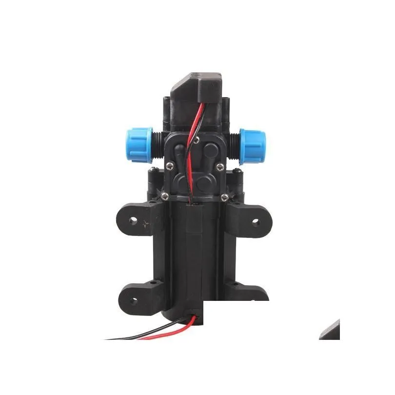 Pumps Wholesale Dc 12V 60W Mini Micro Diaphragm High Pressure Water Pump Matic Switch 5L/Min H210417 Drop Delivery Office School Busin Dhcqq