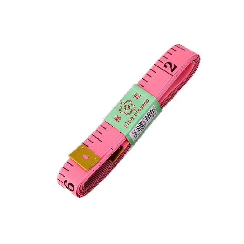 Tape Measures Wholesale New Designer Portable Colorf Body Measuring Rer Inch Sewing Tailor Tape Measure Soft Tool 1.5M Christmas Drop Dhnrc