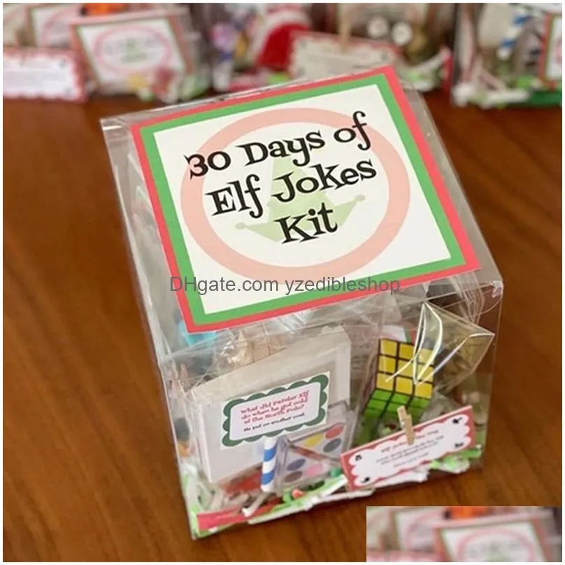 christmas elf kit 24days 30days of elf magic kit xmas decorations gift for family frined