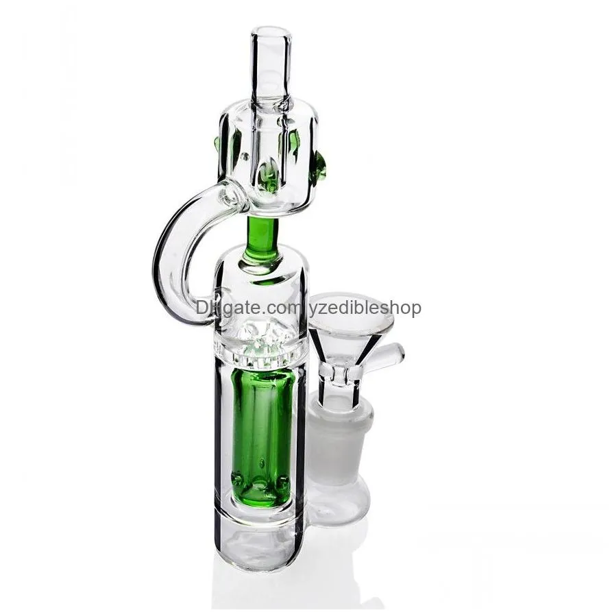 glass water bongs hookahs oil rigs smoke pipe baby bottle glass bongs 14mm bowl thick glass dab rig