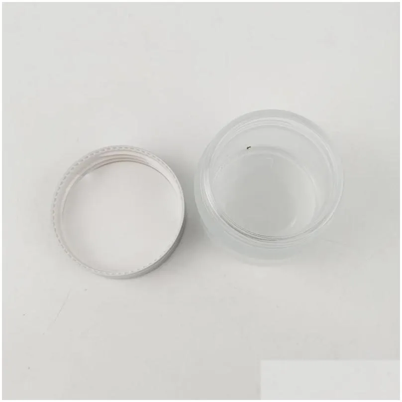 Packing Bottles Wholesale 50G Frosted Glass Jars 50Ml Frost Cream For Skin Care Bottles Empty Cosmetic Containers Drop Delivery Office Dh7Kx