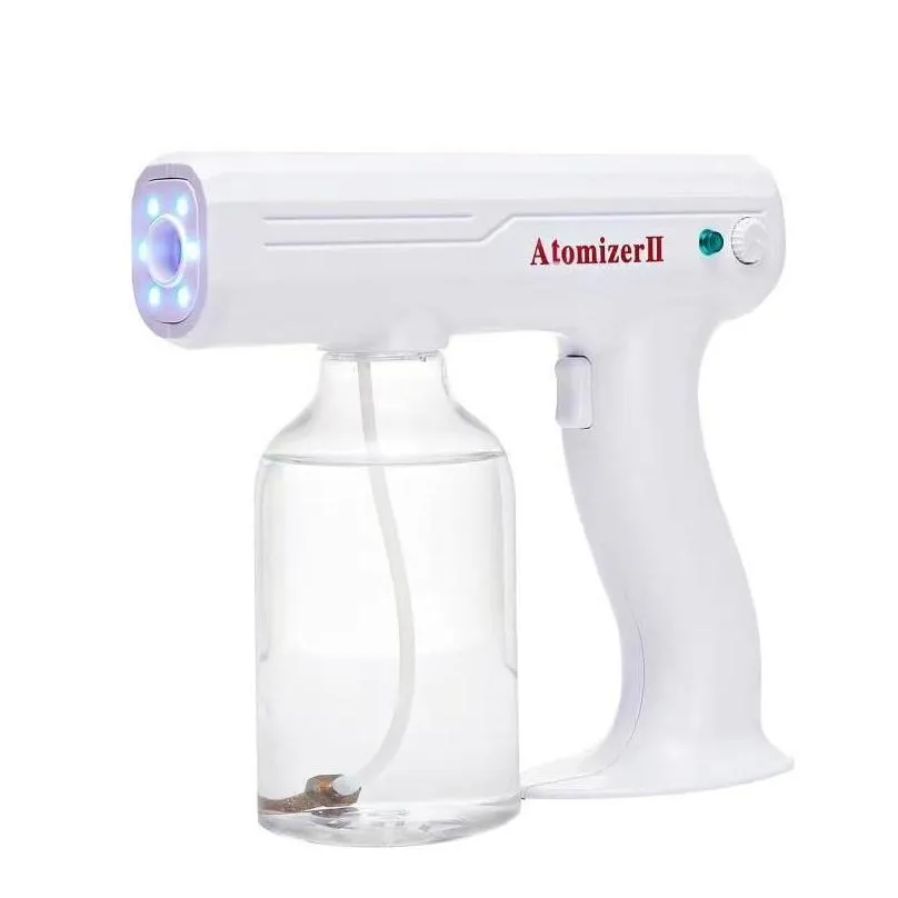 Other Housekeeping & Organization 800Ml Chargeable Wireless Spray Gun Sterilizer Blue Ray Nano Disinfactant Sprayer Fs9001 Drop Delive Dhjvm
