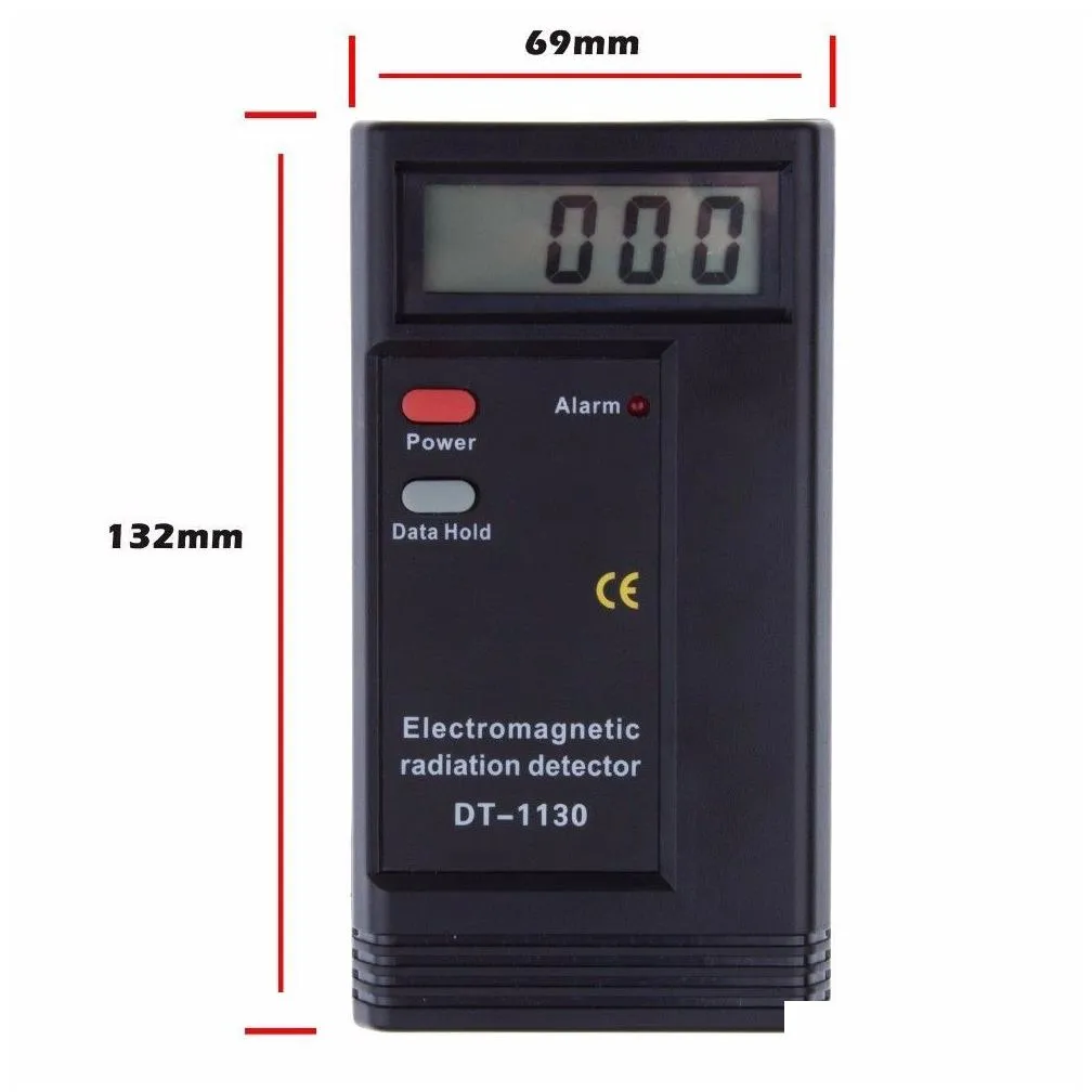 Other Measuring & Analysing Instruments Wholesale Digital 2.0 Lcd Dt-1130 Electromagnetic Radiation Detector Emf Meter Dosimeter Drop Dhytk