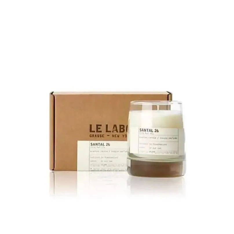  perfume candle 250g santal 26 cedre 11 laurier 62 petit grain 21 calone 17 scented bougie parfum wax incense